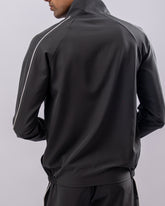 Men's Flex Grid Tracksuit-Charcoal